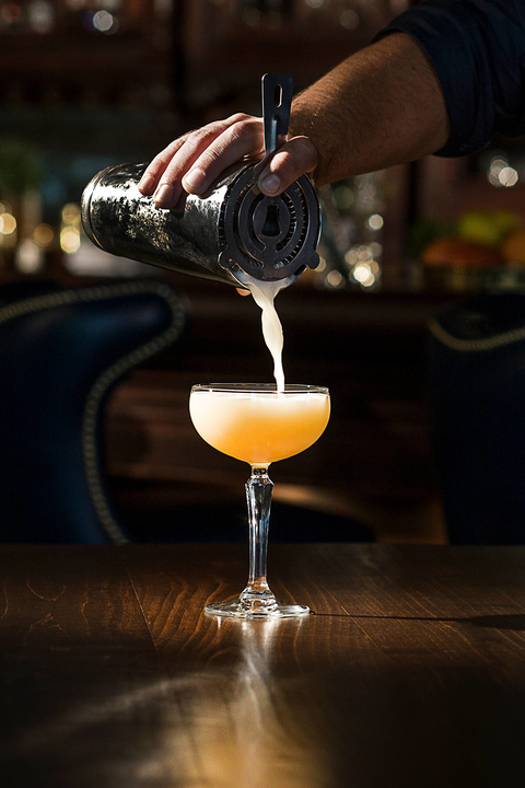 The Brosna Sour cocktail courtesy of Kilbeggan Whiskey and Patrick Natola - National Whiskey Sour Day 2017 recipes